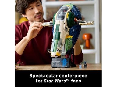 SET LEGO STAR WARS NAVE FIRESPRAY DE JANGO FETT PARA ADULTOS, KIT COLECCIONABLE DECORATIVO, IDEA DE REGALO DIY - 5