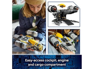 LEGO STAR WARS: THE MANDALORIAN Y GROGU THE RAZOR CREST PARA FANÁTICOS DE TODAS LAS EDADES - 2