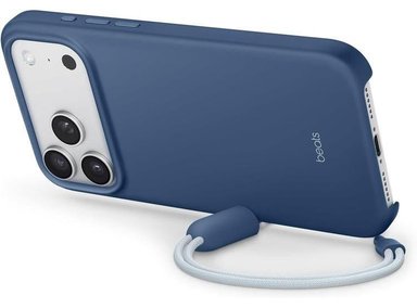 FUNDA ATRIL IPHONE 17 PRO MAX CON MAGSAFE, SOPORTE Y CONTROL DE CÁMARA, ACABADO MATE, COLOR AZUL ROCA - 1
