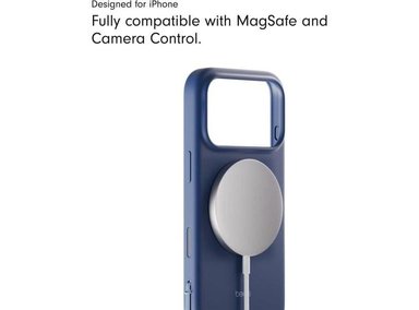 FUNDA ATRIL IPHONE 17 PRO MAX CON MAGSAFE, SOPORTE Y CONTROL DE CÁMARA, ACABADO MATE, COLOR AZUL ROCA - 4