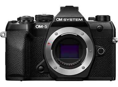 OM SYSTEM OM-5 MARK II CUERPO NEGRO COMPACTO LIGERO SELLADO CÁMARA 4K PARA VIAJES - 1