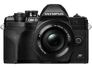 CÁMARA OLYMPUS E-M10 MARK IV SIN ESPEJO CON ESTABILIZACIÓN DE IMAGEN, SENSOR 20MP Y VIDEO 4K - 1