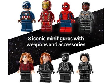 LEGO MARVEL: CAPITÁN AMÉRICA GUERRA CIVIL, SET DE CONSTRUCCIÓN CON MINIFIGURAS - 5