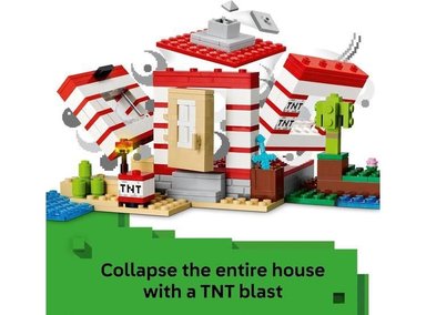 LEGO MINECRAFT CASA DEL ÁRBOL TNT, JUGUETE DE CONSTRUCCIÓN PARA NIÑOS Y NIÑAS, REGALO PARA CUMPLEAÑOS - 2
