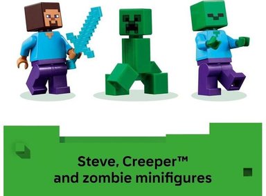 LEGO MINECRAFT CASA DEL ÁRBOL TNT, JUGUETE DE CONSTRUCCIÓN PARA NIÑOS Y NIÑAS, REGALO PARA CUMPLEAÑOS - 4