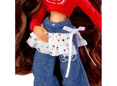 MUÑECA BRATZ X HELLO KITTY YASMIN, CON ESTILO ADORABLE, INCLUYE ACCESORIOS ÚNICOS Y MODA INSPIRADA EN SANRIO - 4