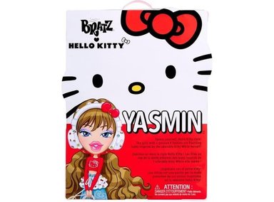 MUÑECA BRATZ X HELLO KITTY YASMIN, CON ESTILO ADORABLE, INCLUYE ACCESORIOS ÚNICOS Y MODA INSPIRADA EN SANRIO - 7