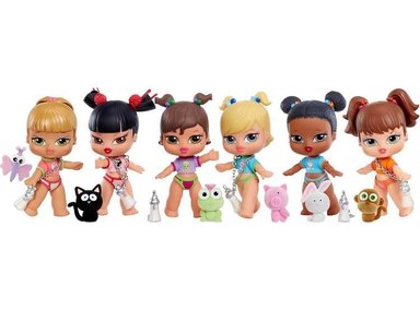 MUÑECA BRATZ BABYZ CLOE CON MODA REAL Y FLOCADA MASCOTA. EDICIÓN CLÁSICA LLENA DE ACCESORIOS ÚNICOS - 4