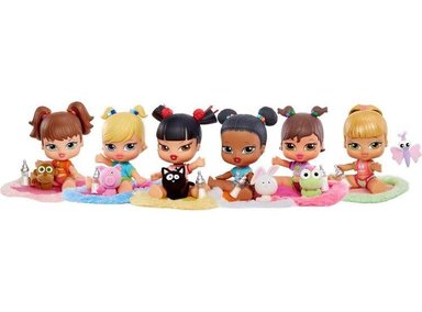 MUÑECA BRATZ BABYZ CLOE CON MODA REAL Y FLOCADA MASCOTA. EDICIÓN CLÁSICA LLENA DE ACCESORIOS ÚNICOS - 5