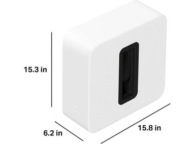 SONOS SUB 4 INALÁMBRICO BLANCO ALTA CALIDAD - 3