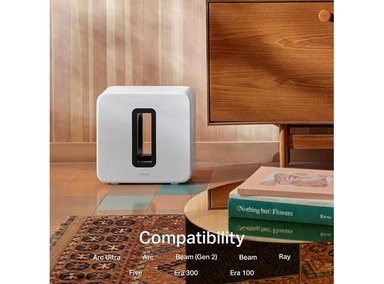 SONOS SUB 4 INALÁMBRICO BLANCO ALTA CALIDAD - 6