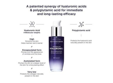 INSTITUT ESTHEDERM SUERO HIALURÓNICO INTENSIVO PARA ARRUGAS Y LÍNEAS FINAS 30ML - 2