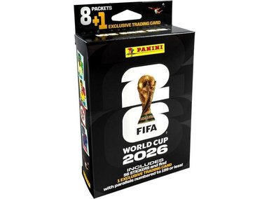 CAJA COLGANTE PANINI MUNDIAL DE FÚTBOL 2026 CON CARTAS COLECCIONABLES - 1