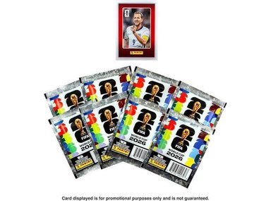CAJA COLGANTE PANINI MUNDIAL DE FÚTBOL 2026 CON CARTAS COLECCIONABLES - 3