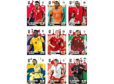 CROMOS COLECCIONABLES COPA MUNDIAL FIFA 2026 BLISTER PREMIUM GOLD CON TARJETAS EDICIÓN LIMITADA EXCLUSIVAS - 2