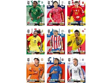 CROMOS COLECCIONABLES COPA MUNDIAL FIFA 2026 BLISTER PREMIUM GOLD CON TARJETAS EDICIÓN LIMITADA EXCLUSIVAS - 5