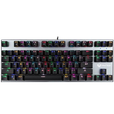 TECLADO GAMER MECÁNICO 88-SWITCH TKL RGB MEETION MK04 EN ESPAÑOL CUSTOMIZABLE OUTEMU BLUE ANTI-GHOSTING - 3