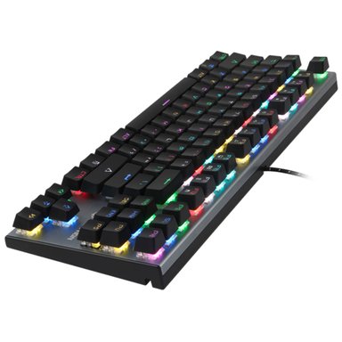 TECLADO GAMER MECÁNICO 88-SWITCH TKL RGB MEETION MK04 EN ESPAÑOL CUSTOMIZABLE OUTEMU BLUE ANTI-GHOSTING - 7