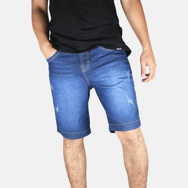 SHORT A LA RODILLA HOMBRE YONISTERS JEAN SEMIPITILLO STRETCH CLOTHING - 4