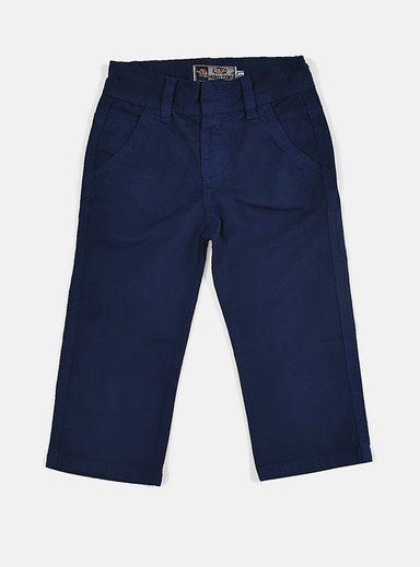 PANTALÓN SEMIPITILLO STRETCH YONISTERS KIDS DRILL AZUL