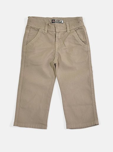 PANTALÓN SEMIPITILLO STRETCH YONISTERS KIDS DRILL BEIGE