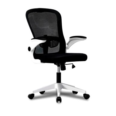 Silla De Oficina Ejecutiva Haven 256sb Ergonómica Space con Apoyabrazos Rebatibles y Respaldo Mesh – Soporta hasta 95 kg