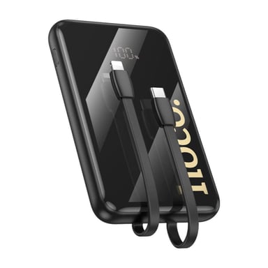 POWER BANK HOCO 10000MAH Q18 TOURER 22.5W, CARGADOR PORTATIL INALÁMBRICO NEGRO - 2