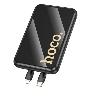 POWER BANK HOCO 10000MAH Q18 TOURER 22.5W, CARGADOR PORTATIL INALÁMBRICO NEGRO - 4