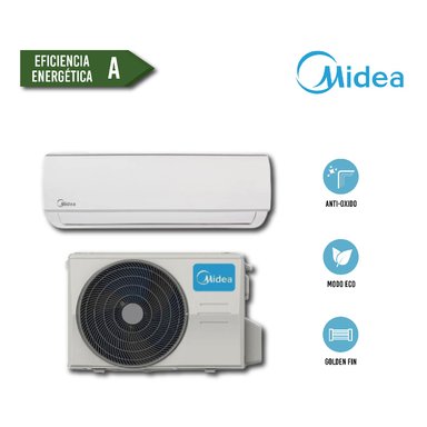 AIRE ACONDICIONADO SPLIT MIDEA 18000 BT INVERTER U CON 3 AÑOS GARANTÍA MSAG11C-17CRFN1-MT0W - 3
