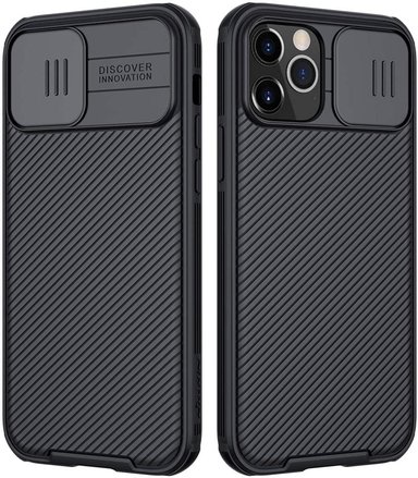 CASE IPHONE 12 12PRO NILLKIN NEGRO - 1