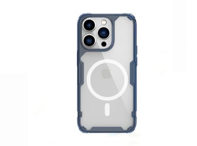 CASE NILLKIN NILKIN NATURE TPU PRO MAGNETIC IPHONE 15 PRO AZUL - 1