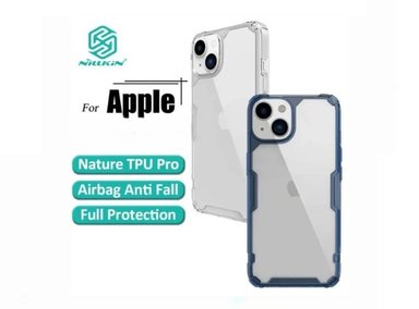 CASE NILLKIN NATURE TPU PRO PARA IPHONE 15 CLEAR - 1