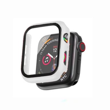 PROTECTOR DE PANTALLA BUMPER COVER APPLE WATCH 42MM BLANCO - 1