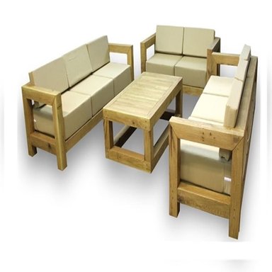 SALA DMUEBLES JEAN 3-2-2 MESA DE CENTRO