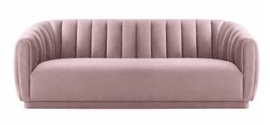 DM SOFA 2 CUERPOS AJAX - ROSADO CLARO