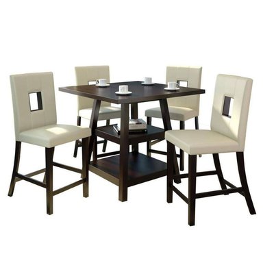 DM JUEGO DE COMEDOR 4 SILLAS KLOE