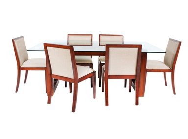 DM JUEGO DE COMEDOR 6 SILLAS LOUIS