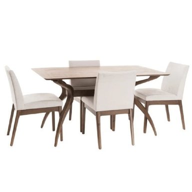 DM JUEGO DE COMEDOR 4 SILLAS NAIN
