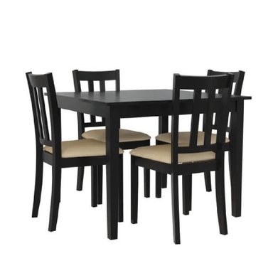 DM JUEGO DE COMEDOR 4 SILLAS WALID