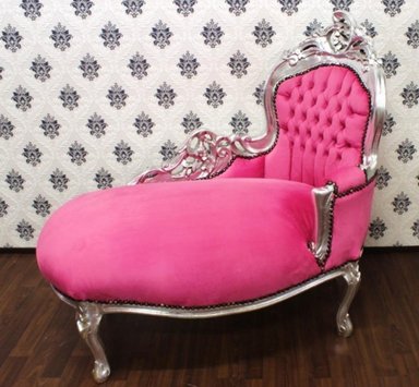 DM CHAISE LONGUE CESAR ACABADO COLOR PLATA