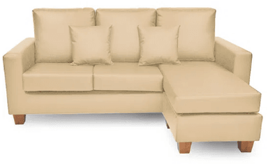 DM SECCIONAL ARREZO 3 CUERPOS + POUF