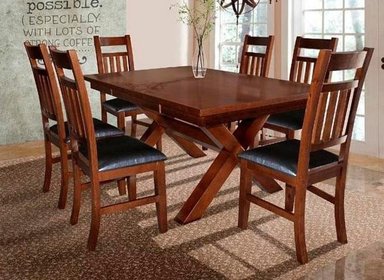 JUEGO COMEDOR DMUEBLES 6 SILLAS NOGAL LIVERPOOL