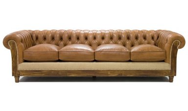 SOFÁ DMUEBLES 4 CUERPOS CARAMELO CHESTERFIELD