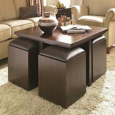 MESA DE CENTRO DMUEBLES GALACTICA DM 5 PIEZAS