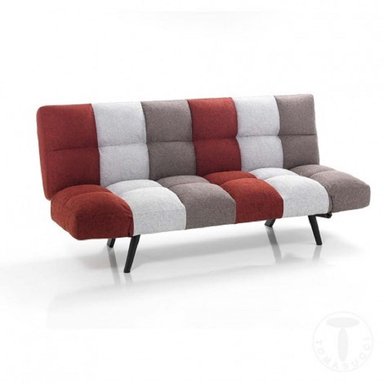 SOFA DMUEBLES CONNY 3 CUERPOS MULTICOLOR