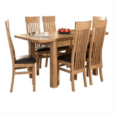 COMEDOR DMUEBLES 6 SILLAS NATURAL TERRY