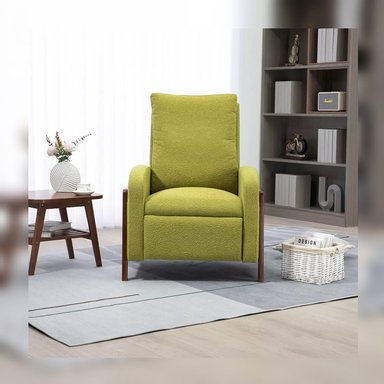 DM SOFÁ DMUEBLES VERDE LIMÓN RECLINABLE SWEDEN