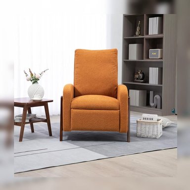 DM SOFÁ DMUEBLES NARANJA RECLINABLE SWEDEN