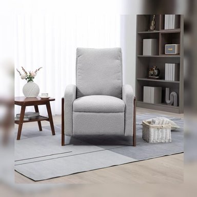 DM SOFÁ DMUEBLES GRIS CLARO RECLINABLE SWEDEN