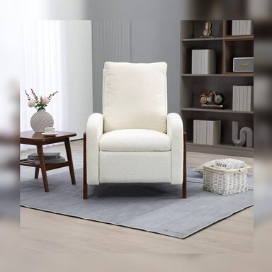 DM SOFÁ DMUEBLES BLANCO RECLINABLE SWEDEN